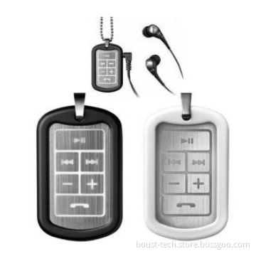 Boust Stereo Headphone 3.5mm Mens Necklace Bluetooth Headset (BST-AAJK)